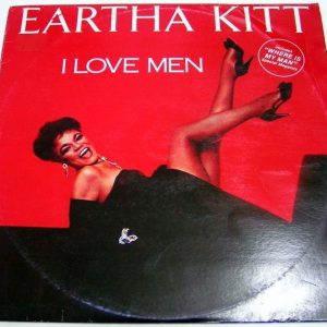 Eartha Kitt – I Love Men LP MEGA RARE israeli israel press different label 1984