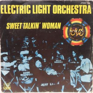 Electric Light Orchestra ‎- Sweet Talkin’ Woman / Fire On High 7″ Rare FRANCE UA