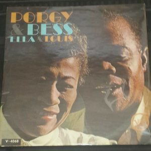 Ella Fitzgerald & Louis Armstrong ‎– Porgy & Bess Verve V-4068 1st Press lp ED1
