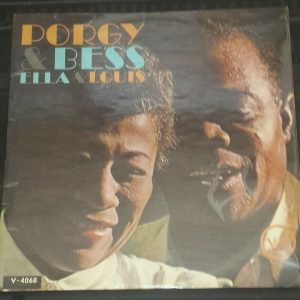 Ella Fitzgerald & Louis Armstrong ‎– Porgy & Bess Verve V-4068 1st Press lp ED1