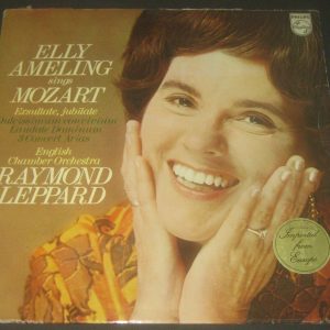 Elly Ameling Sings Mozart Leppard Pearson Philips ‎ 6500 006 LP