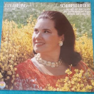 Elly Ameling sings Schubert Lieder  Piano – Irwin Gage CBS 76976 LP EX