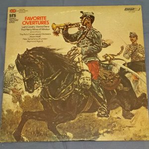 Favorite Overtures  Albert Wolff  Raymond Agoult    London Records STS 15223 LP