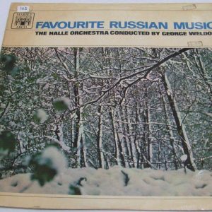 Favourite Russian Music The Halle Orchestra George Weldon LP Marble Arch MAL 619