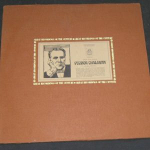 Feodor Chaliapin – Arias And Songs . Angel COLH 141 lp Booklet