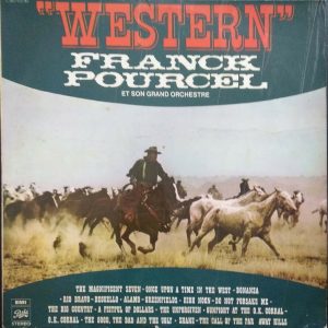 Franck Pourcel – WESTERN LP 12″ Vinyl Bonanza Fistful Of Dollars Rio Bravo Alamo
