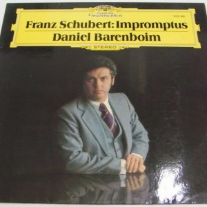 Franz Schubert – Impromptus DANIEL BARENBOIM Piano DGG 2530 986 Stereo classical