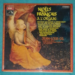 French Christmas at the organ Jean-Louis Gil HMV EMI LP
