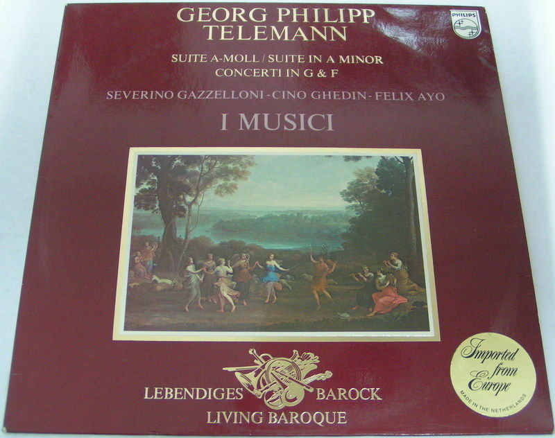 Georg Philipp Telemann – Suite in A Minor GAZZELONI GHEDIN AYO Phillips 9502 011