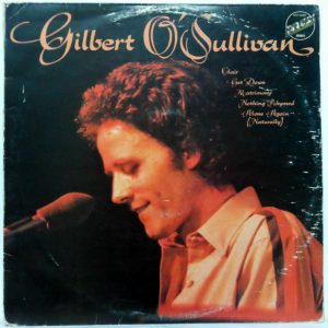 Gilbert O’Sullivan – Self Titled LP 1978 Rare Israel pressing unique label clair