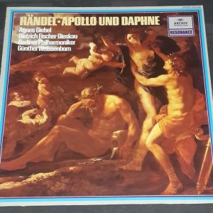 Handel ?Apollo & Daphne Fischer-Dieskau Weissenborn Giebel Archiv 2547 066 lp EX