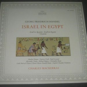 Handel ?? Israel In Egypt C Mackerras Archiv 2708 020 2 LP EX