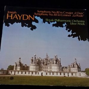 Haydn  Symphonies 82 & 83   Libor Pesek   Opus ‎ 9111 1284 LP EX