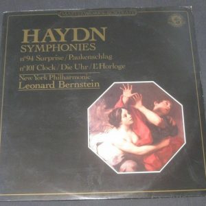Haydn Symphony No. 101 / 94 Leonard Bernstein CBS 60267 LP EX