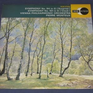 Haydn – Symphony no 94 & 101 Monteux Vienna Phi , Decca
