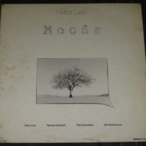 Heinz Lieb – Moods LP Vinyl 1980 Germany Jazz Peter Eigenmann Jeff Wohlgenannt
