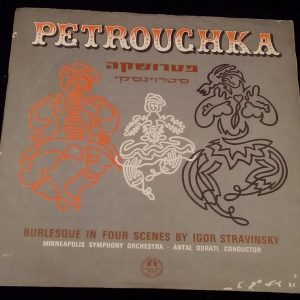 IGOR STRAVINSKY – Petrouchka – Ballet ANTAL DORATI M 2308 LP EX