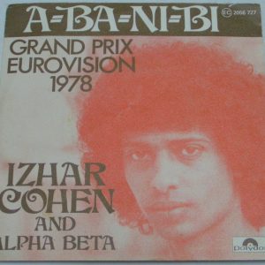 IZHAR COHEN and ALPHA BETA – A-BA-NI-BI  ILLUSIONS 7″ 1976 Disco Eurovision