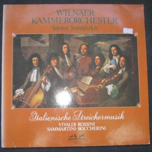 Italian Strings Music / Vivaldi Rossini  Sammartini Boccherini Sondetzkis  lp