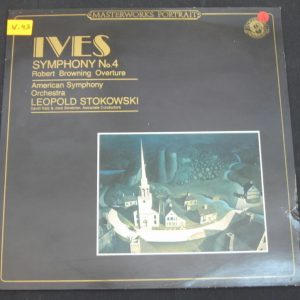 Ives – Symphony No 4 – Leopold Stokowski – CBS lp