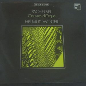 Johann Pachelbel – Organ Works   Helmut Winter Harmonia Mundi‎ HM 582 lp EX