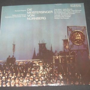 Karajan – Wagner : Meistersinger von Nurnberg Teo Adam ETERNA 826196 lp