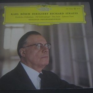 Karl Böhm dirigiert Richard Strauss DGG LPM 18 866 TULIPS GERMANY LP EX 1963