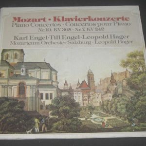 Karl / Till Engel , Hager – Mozart Piano Concerto Telefunken 6.42189 lp RARE