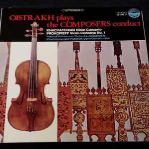 Khachaturian / Prokofieff  – Violin Concertos Oistrackh Everest SDBR 3367 lp EX