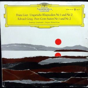 LISZT – Hungarian Rhapsody 1 & 2 Grieg – Peer Gynt Suite DGG 19174 Tulips KRAUS