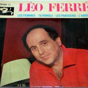 Léo Ferré – Les Femmes 7″ EP LEO FERRE Barclay 70 401 France French 1961