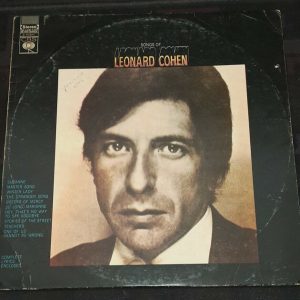 Leonard Cohen – Songs of Leonard Cohen CBS S 63241 Israeli LP Israel
