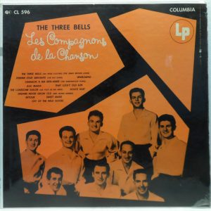 Les Compagnons De La Chanson – The Three Bells LP Rare French folk USA 1954