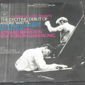 Liszt / Andre Watts – Piano Concerto No. 1 Bernstein Columbia  2 Eye MS 6458