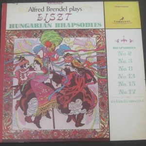 Liszt Hungarian Rhapsodies  Alfred Brendel – Piano  Vanguard VCS 10035 lp 1968