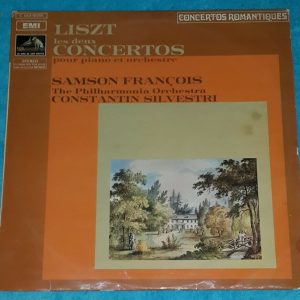 Liszt – Piano Concerto No 1 / 2 Francois , Silvestri HMV C 053-10350 LP