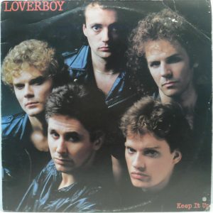 Loverboy – Keep It Up LP 1983 Vinyl Record Arena Rock Israel Pressing