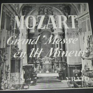 MOZART – Mass in c Minor .  MEINHARD VON ZALLINGER .  Erato LDE lp
