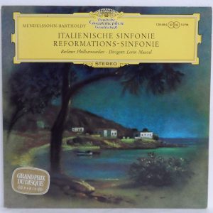 Maazel / BPO – Mendelssohn-Bartholdy Italienische Sinfonie LP DGG SLPM 138 684