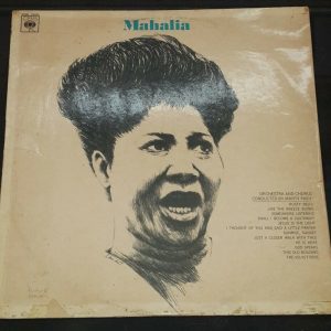 Mahalia Jackson ‎- Mahalia Sings  CBS 62659 1st Press lp ED1