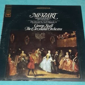 Mozart ‎– Clarinet Concerto Divertimento Szell Columbia MS 6968 LP