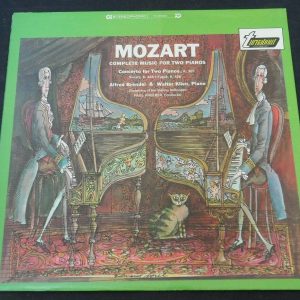 Mozart Complete Music for 2 Pianos  Brendel  Klien  Angerer VOX Turnabout LP EX