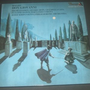 Mozart Don Giovanni Gueden Siepi Della Casa Krips Decca GOS 604-6 3 LP Box EX