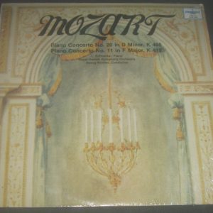 Mozart  Piano Concerto No. 20 / 11 Schneider Richter Summit SUM 5085 LP EX