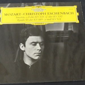 Mozart Piano Sonatas  Eschenbach Christoph  DGG 139318 LP