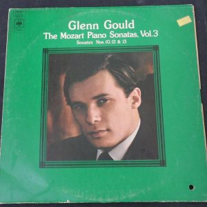 Mozart Piano Sonatas Glen Gould  CBS 73224 lp