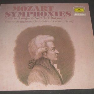 Mozart  Symphony No. 29 / 39  Ferenc Fricsay DGG 2535130 lp Germany EX