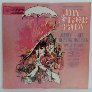 My Fair Lady – Original Sound Track 12″ LP CBS MONO 70000 Audrey Hepburn