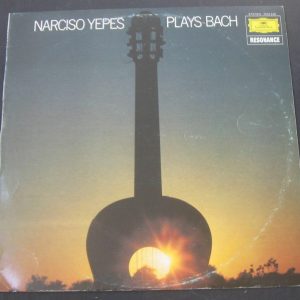 NARCISO YEPES Plays Bach DGG 2535 248 lp
