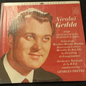 Nicolai Gedda Tenor Arias from French Opera Georges Pretre Angel 36106 LP EX